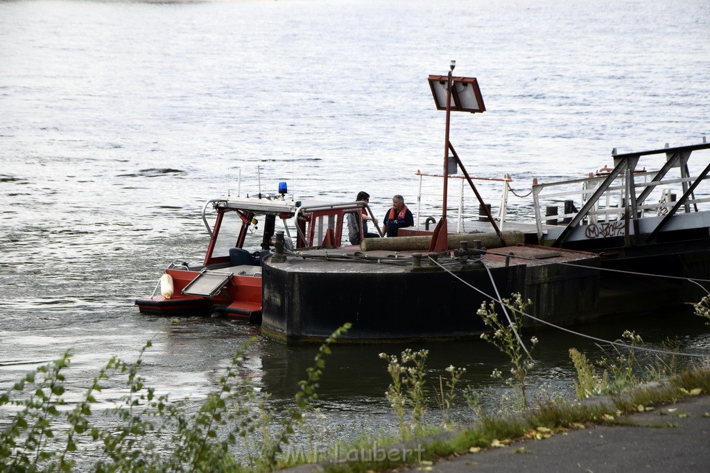 Uebung BF Taucher und Presse Koeln Zoobruecke Rhein P399.JPG - Miklos Laubert